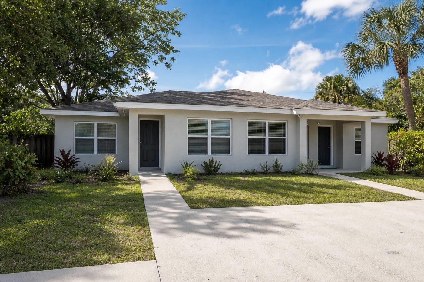 Florida duplex and small multifamily residential rental property