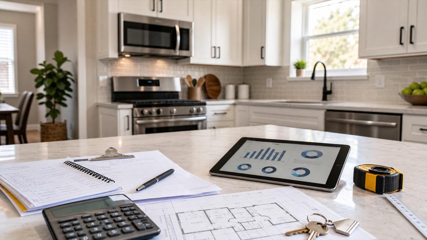 Renovated rental property interior used in hard money to DSCR refinance Texas planning