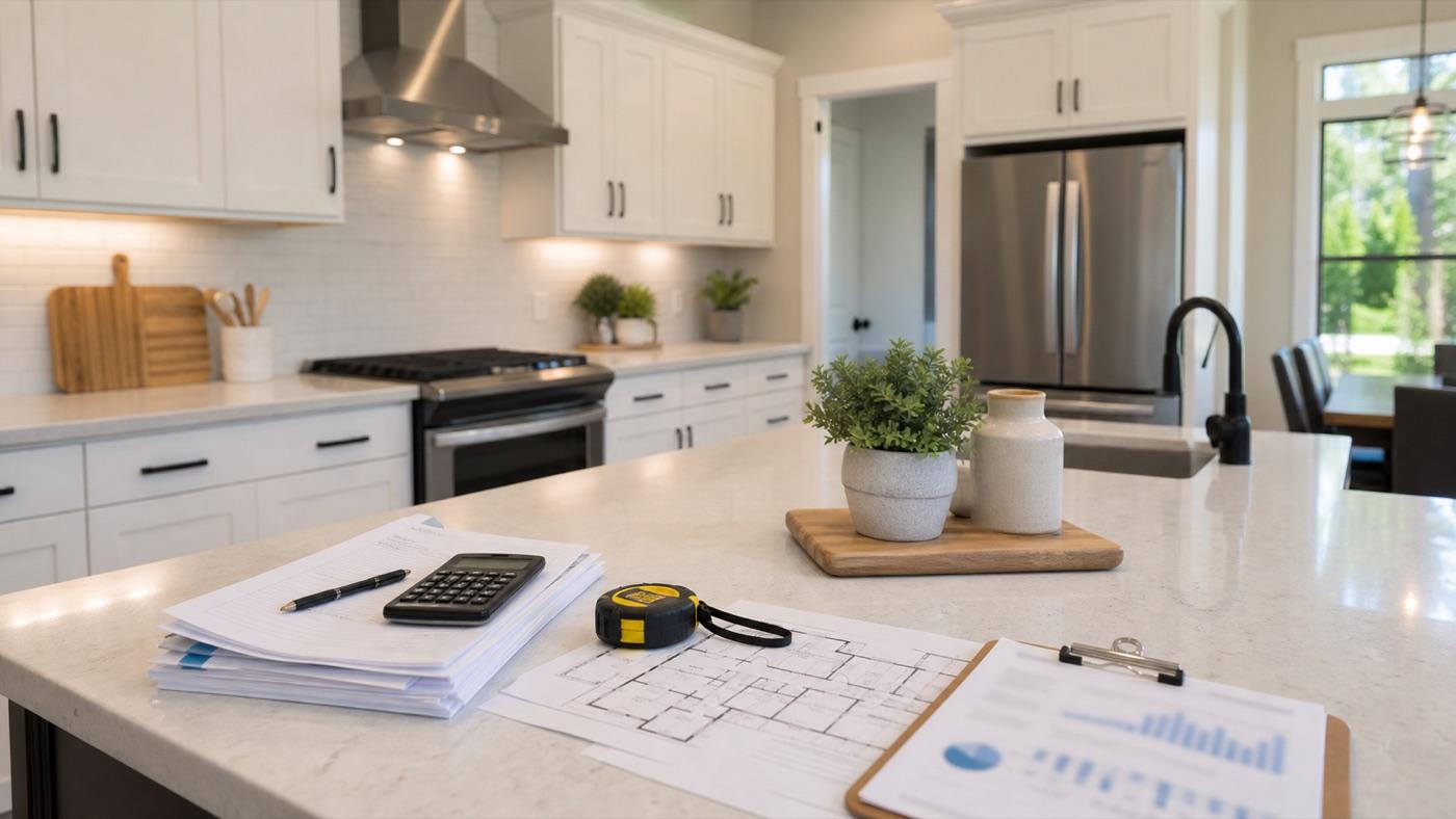 Renovated rental property interior used in dscr loan georgia planning