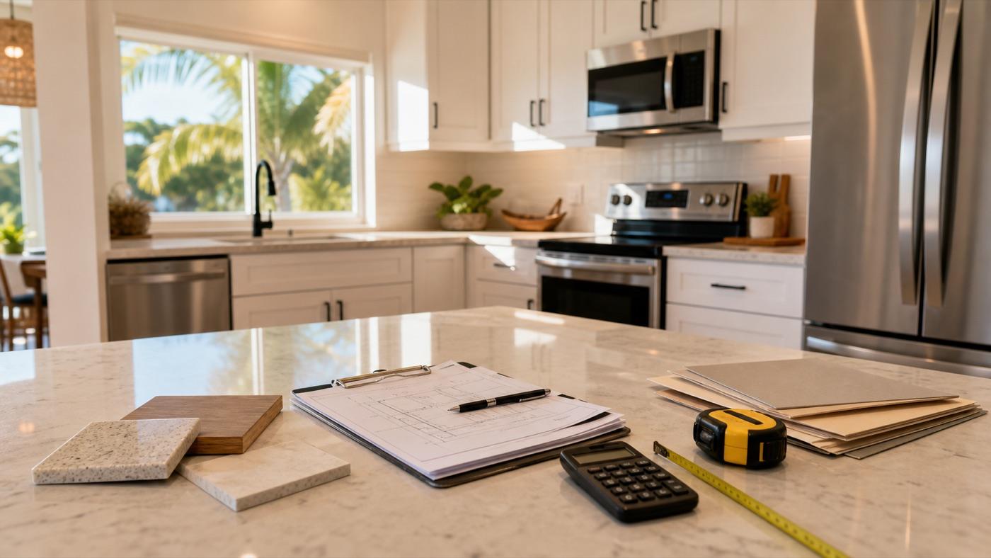 Renovated rental property interior used in bridge loan florida planning