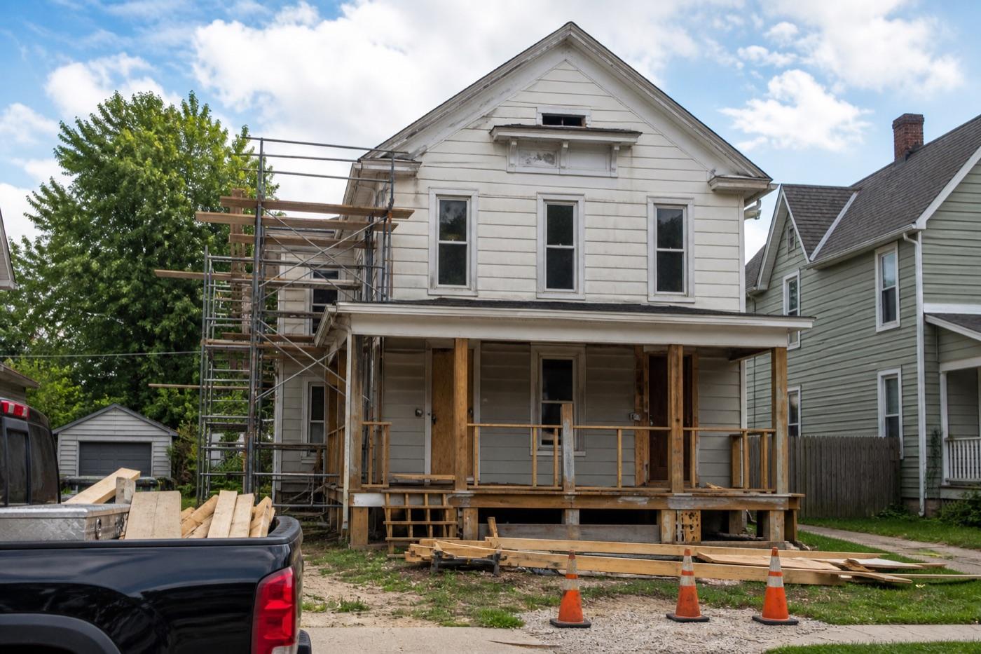 Investment property prepared for hard money loan ohio review