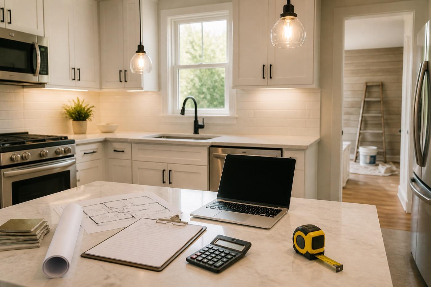 Renovated rental property interior used in hard money loan georgia planning