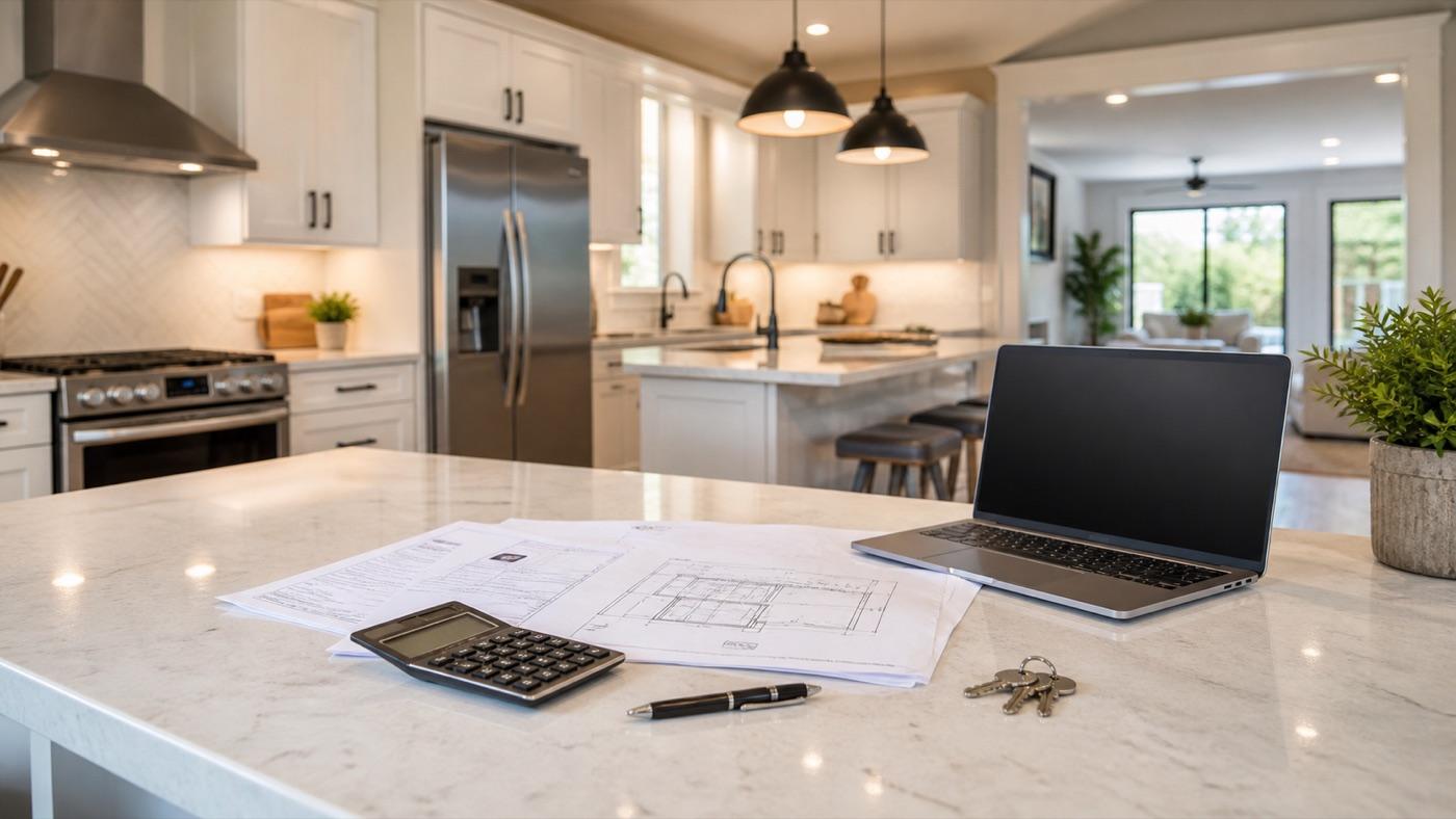 Renovated rental property interior used in bridge loan texas planning