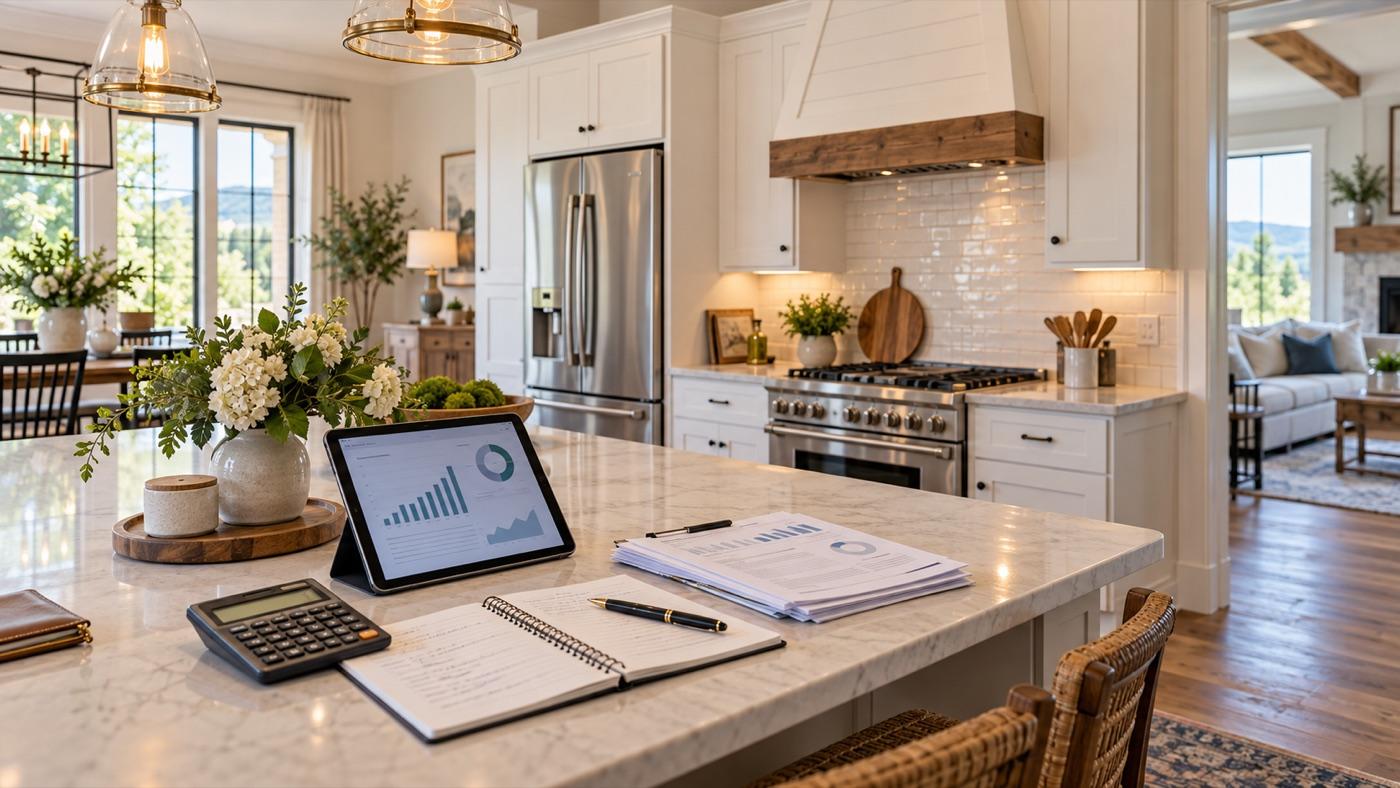 Renovated rental property interior used in dscr loan tennessee planning
