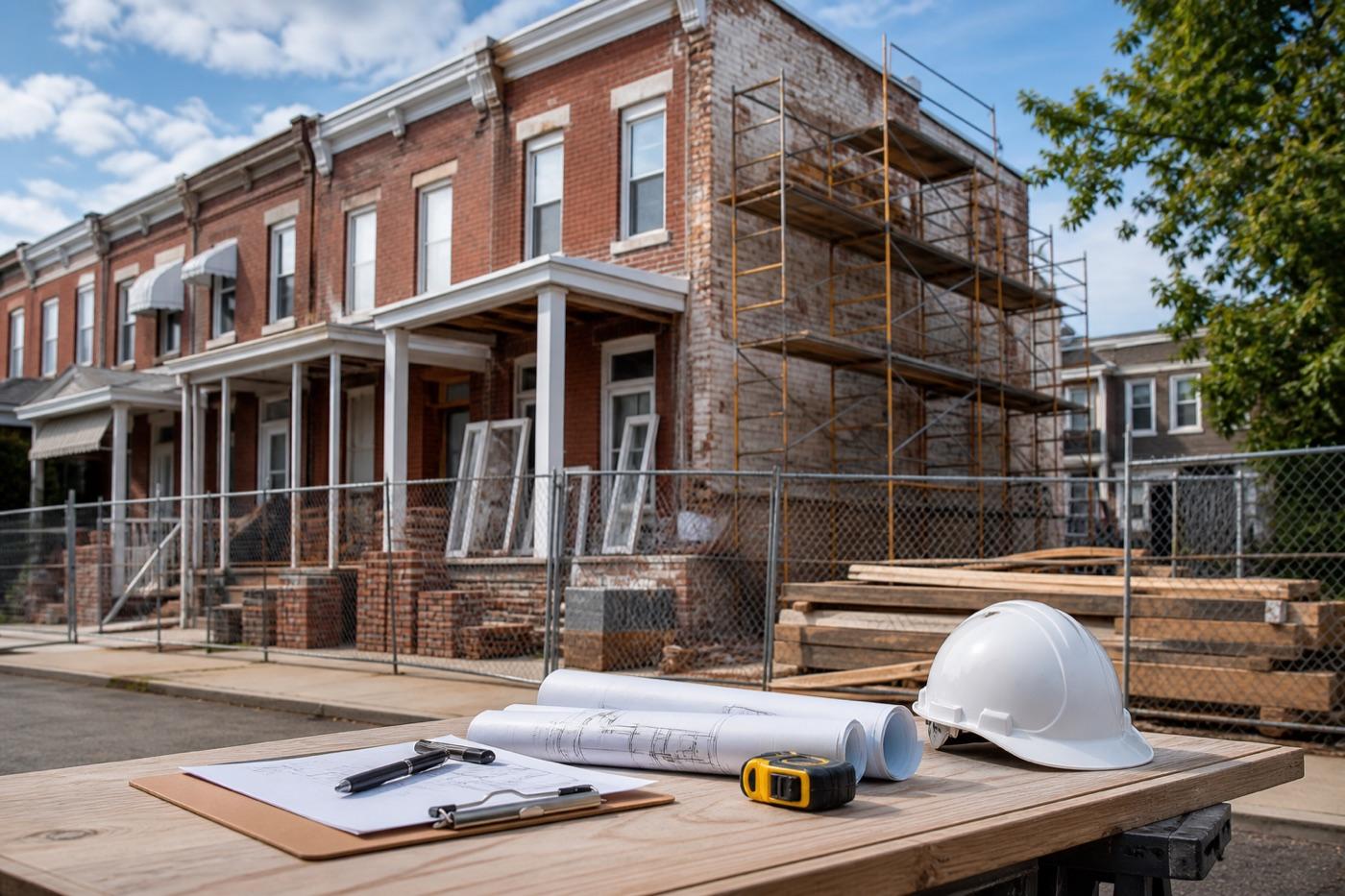 Investment property prepared for hard money loan maryland review