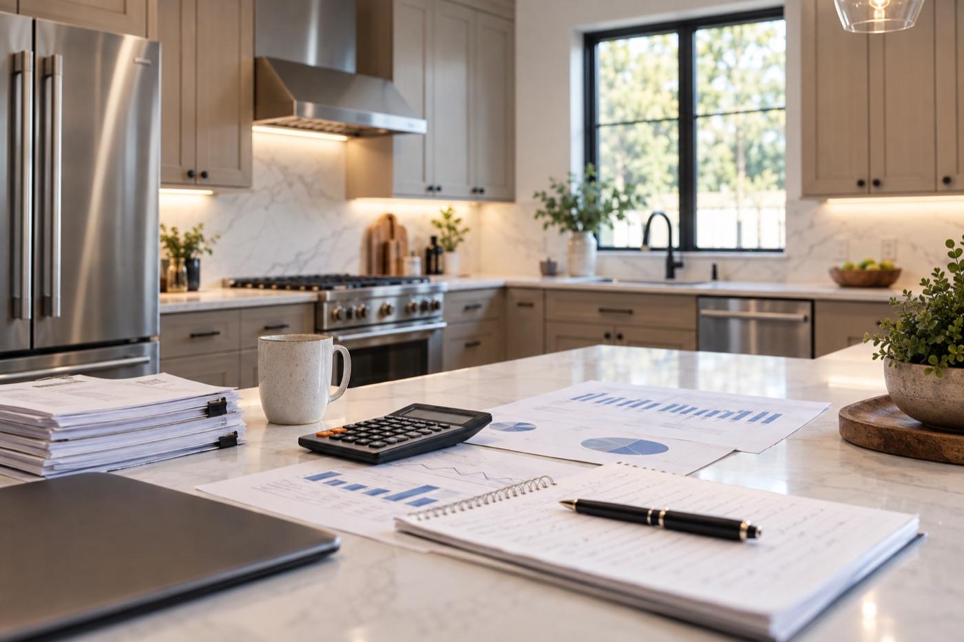 Renovated rental property interior used in dscr loan prepayment penalty planning
