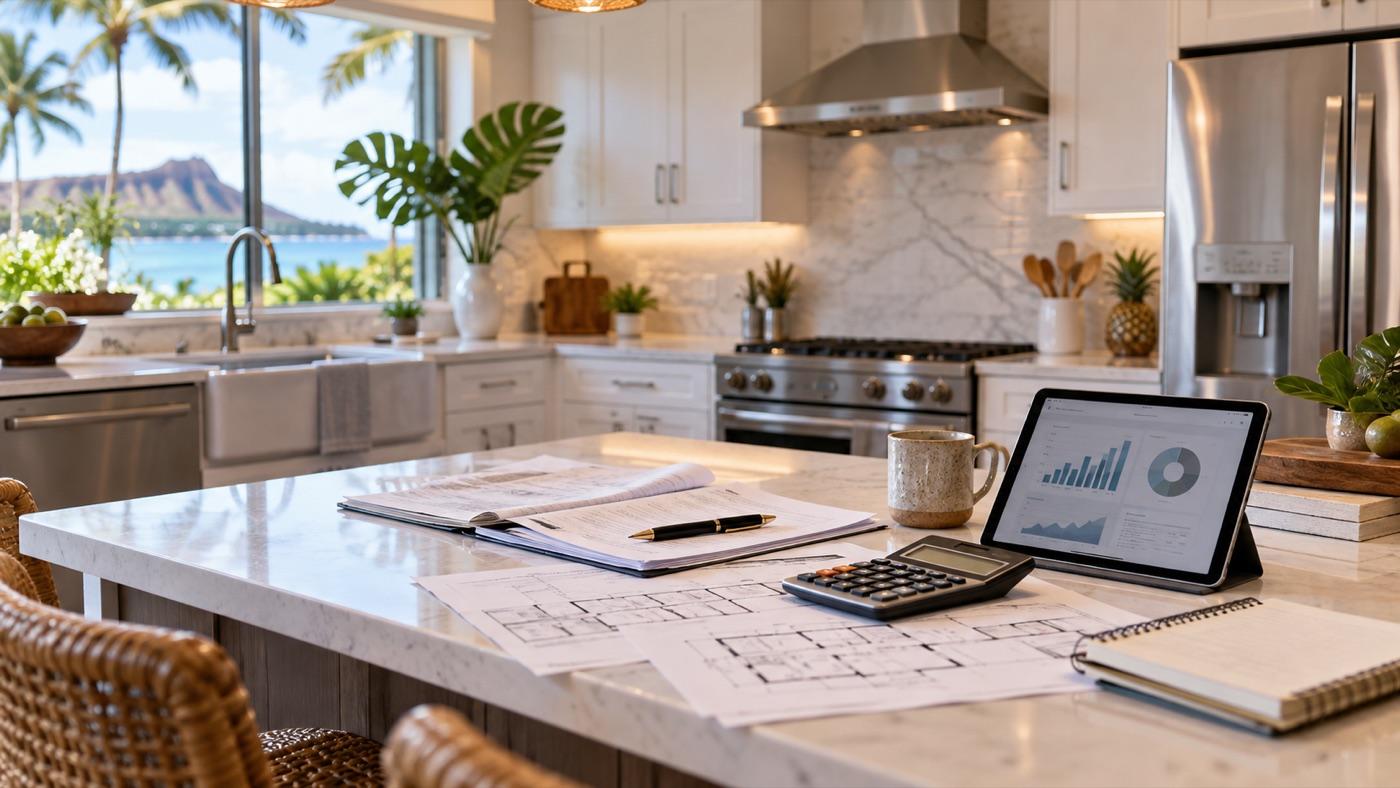 Renovated rental property interior used in dscr loan hawaii planning
