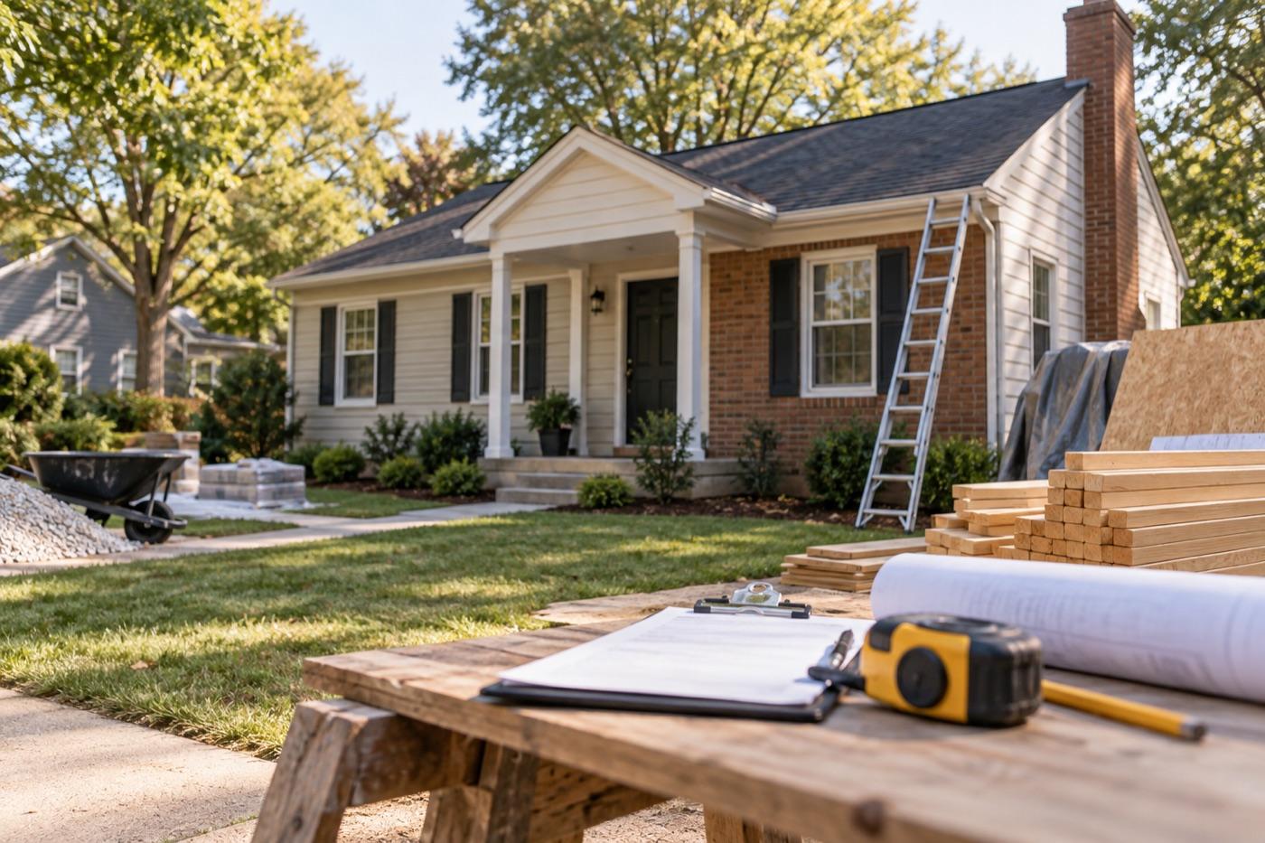 Investment property prepared for hard money loan virginia review