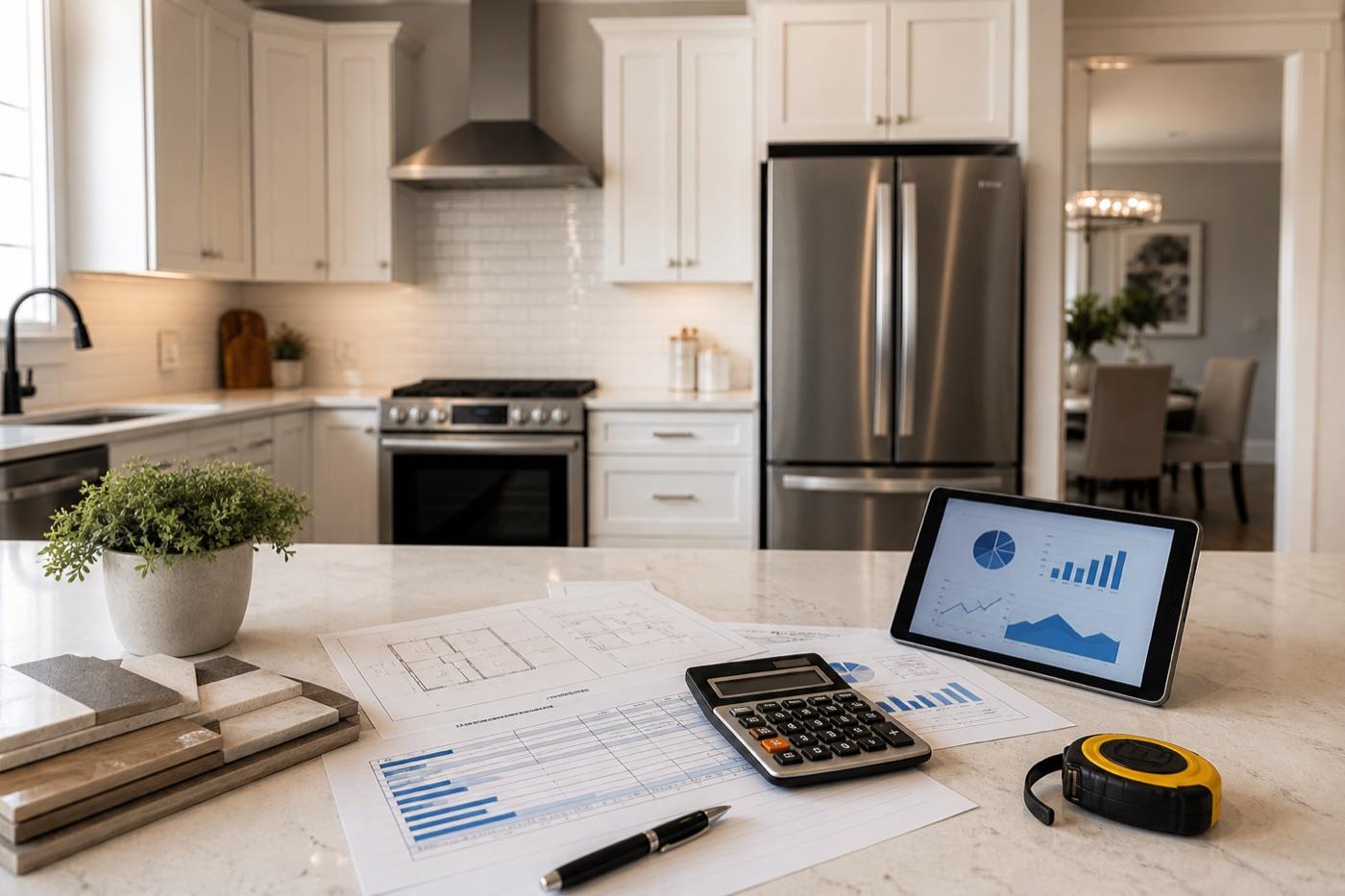 Renovated rental property interior used in hard money loan rates planning